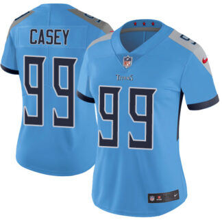 Nike Tennessee Titans #99 Jurrell Casey Light Blue Alternate Women’s Stitched NFL Vapor Untouchable Limited Jersey
